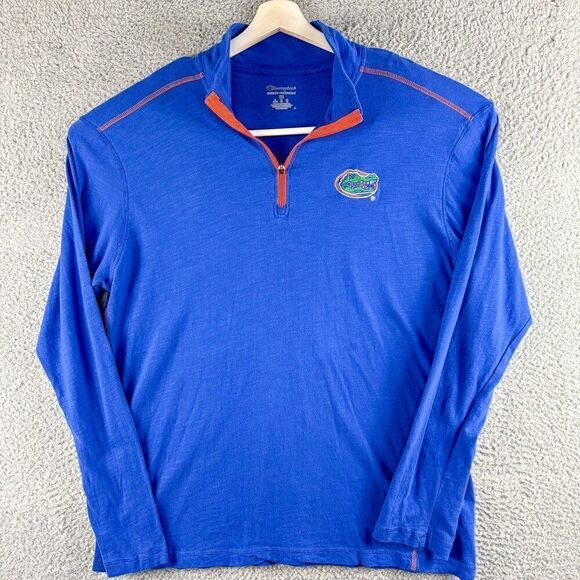Champion Florida Gators Jacket Mens XXL Blue UF Football Basketball Outdoor Hike - Picture 1 of 13